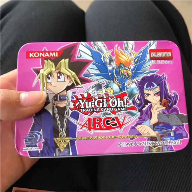 Thẻ bài magic YuGi Oh! Hộp sắt (40 thẻ bài) nhiều mẫu