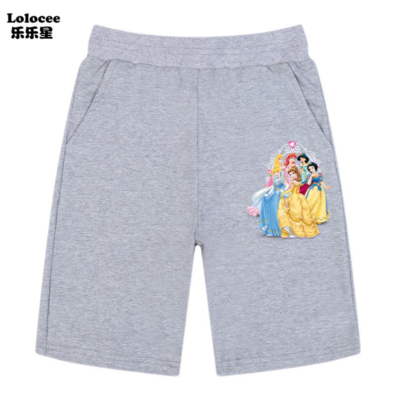 Quần Short Cotton Có Túi Dễ Thương Cho Bé Gái