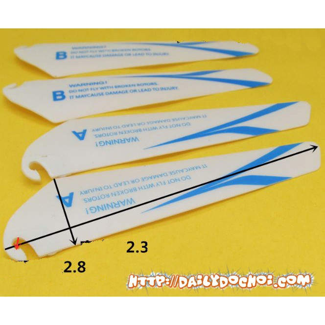 CA19 cánh quạt 9cm cánh móc vào nẹp cánh Hàng mới 100%