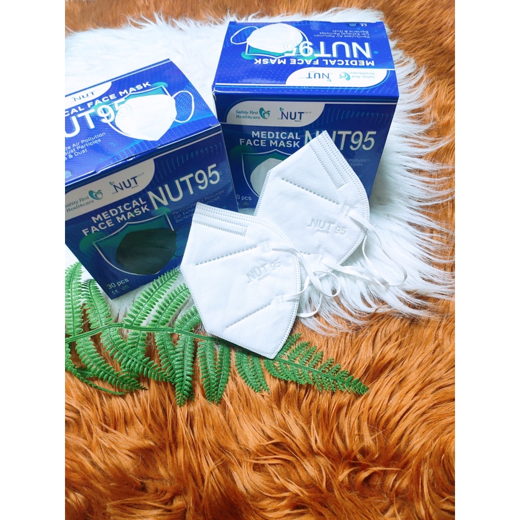 1 PCS KHẨU TRANG N95,95,NUT95,KN95 DÀY 5 LỚP CÓ GÒN KÈM NẸP ÔM MŨI. KHÔNG GÂY KHÓ THỞ, HẦM BÍ, NGỪA VI KHUẨN 99% | BigBuy360 - bigbuy360.vn