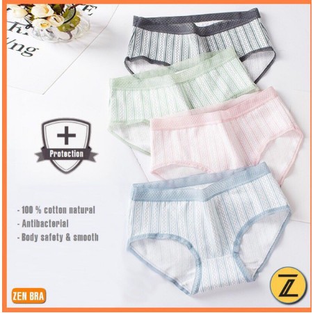 [Mã WAINCUR giảm 15% đơn 99k] Quần lót nữ Cotton siêu đẹp Kẻ Caro Cạp Ren QL34