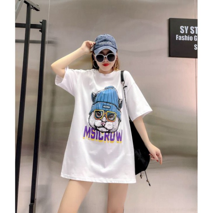 Áo thun tay lỡ Unisex Awesometee, áo phông form rộng ATL M456-57