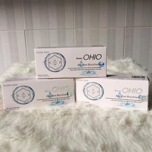 Serum ủ mụn làm trắng da - ngừa lão hóa OHIO NEW DAY Đánh Bay Mụn Đầu Đen, Mụn Cám (tặng kèm bộ nhíp cây nặn mụn)