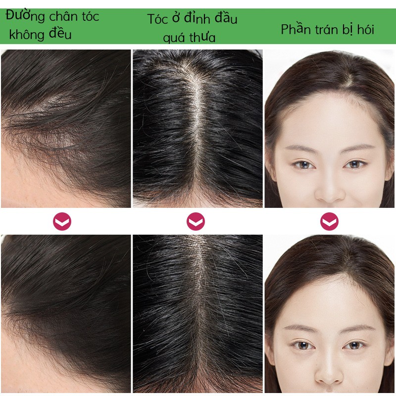 Phấn phủ che khuyết điểm tóc/ phấn che hói Maycreate/ Hair Line Shadow Powder | BigBuy360 - bigbuy360.vn