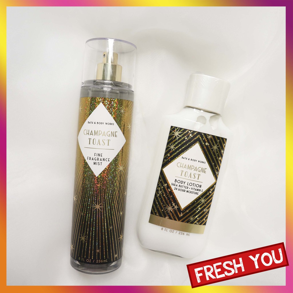 Xịt thơm toàn thân Bath & Body Works Champagne Toast