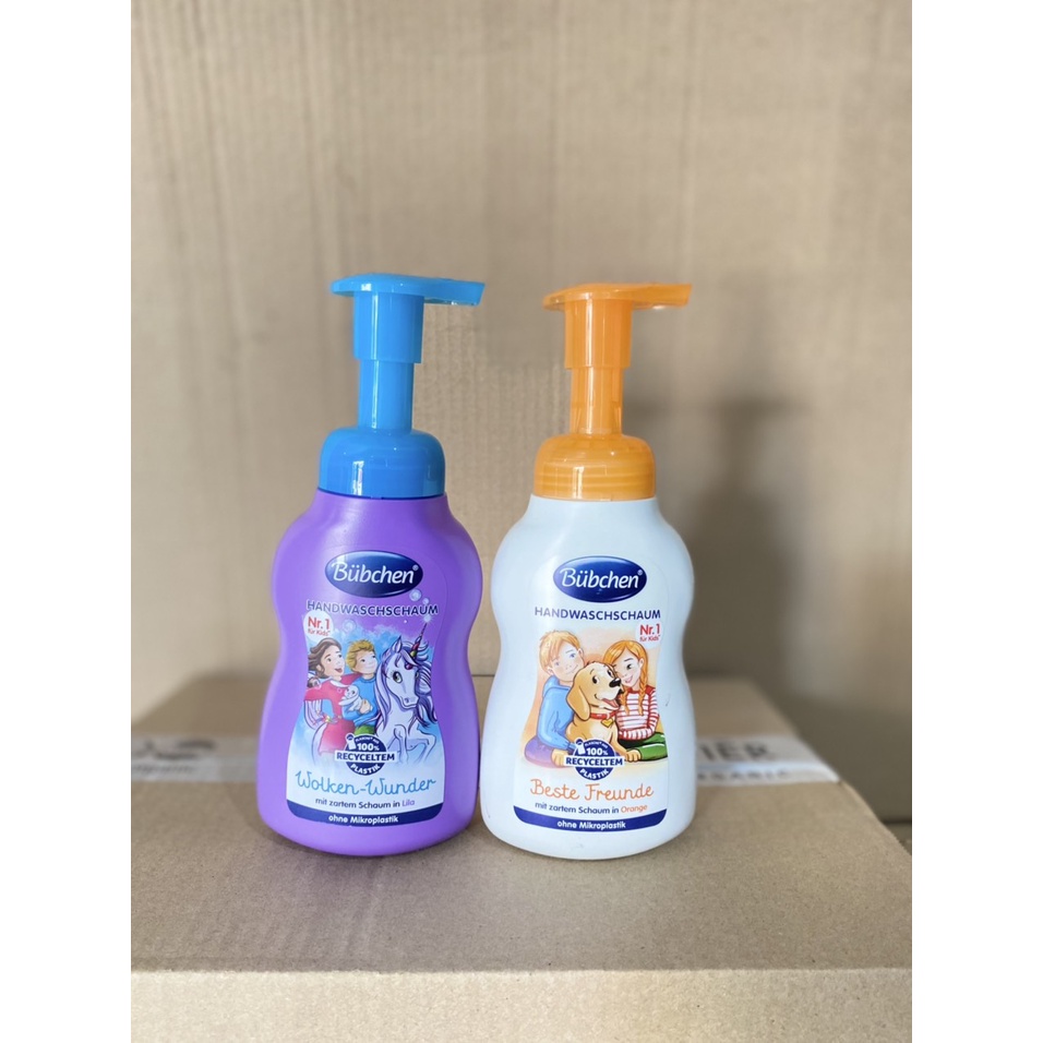 Bọt rửa tay cho bé bubchen handwashschaum 300ml - ảnh sản phẩm 2