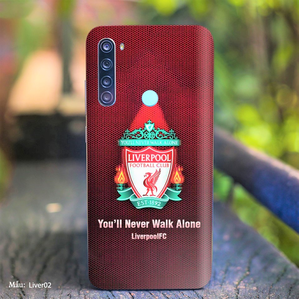 Miếng dán điện thoại hình Liverpool cho iphone 6/7/8/6plus/7plus/X/XSmax và các máy android khác