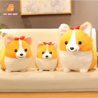 ( Quà 1/6 cho bé) Gấu bông/Gối ôm chó corgi mông to bự