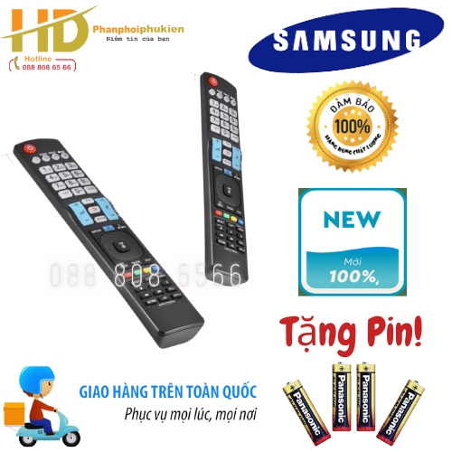 SAMSUNG Remote TV - Điều khiển TV SAMSUNG LCD, LED, Smart CHÍNH HÃNG