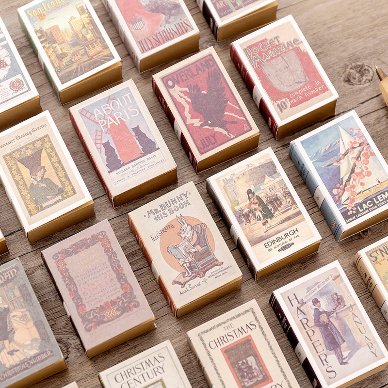 Sổ ghi chú SIÊU MINI phong cách vintage - UniLabel