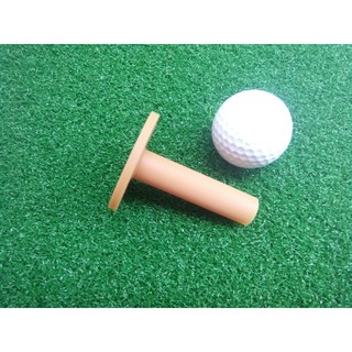 Combo 10 tee golf cao su vàng dẻo chịu lực