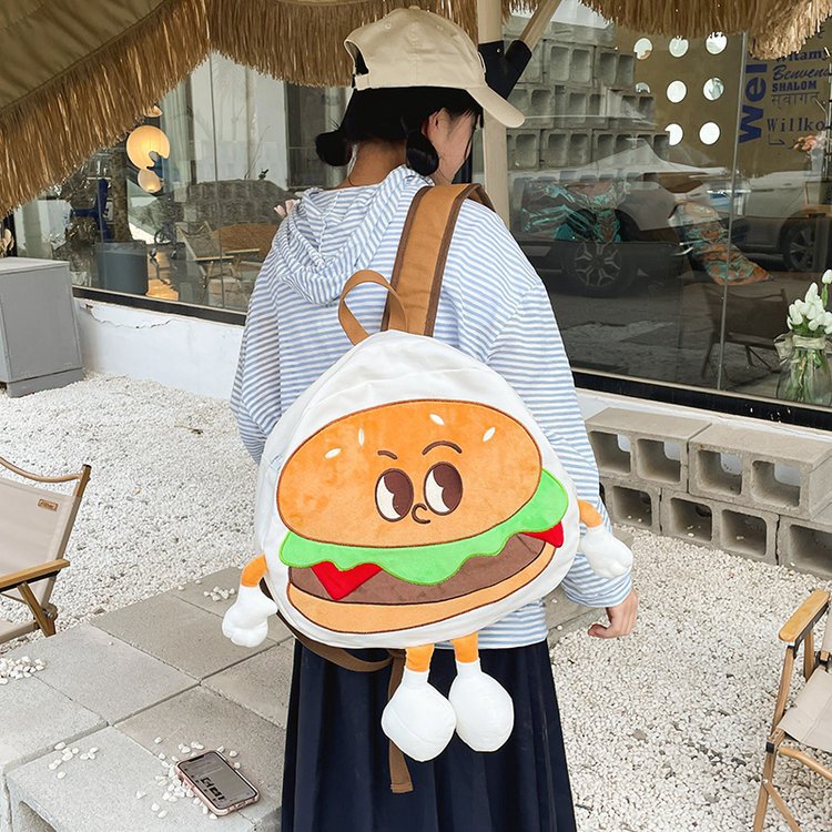 Balo Đi Học In Hình Hoạt Hình Hamburg 2022 Dễ Thương Phong Cách Hàn Quốc Mới Cho Nữ