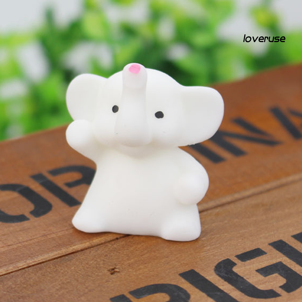 Đồ chơi nắn bóp đàn hồi giảm stress hình chú voi xinh xắn dễ thương