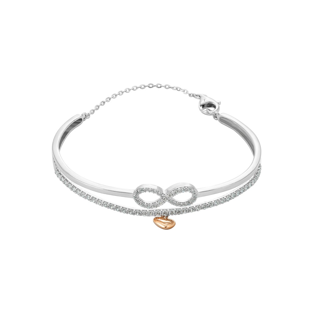 Vòng tay Bạc đính đá ECZ PNJSilver XMXMH000007