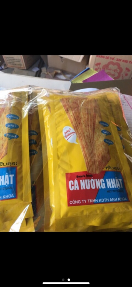 Snack cá nướng nhật bản ( 30 gói )