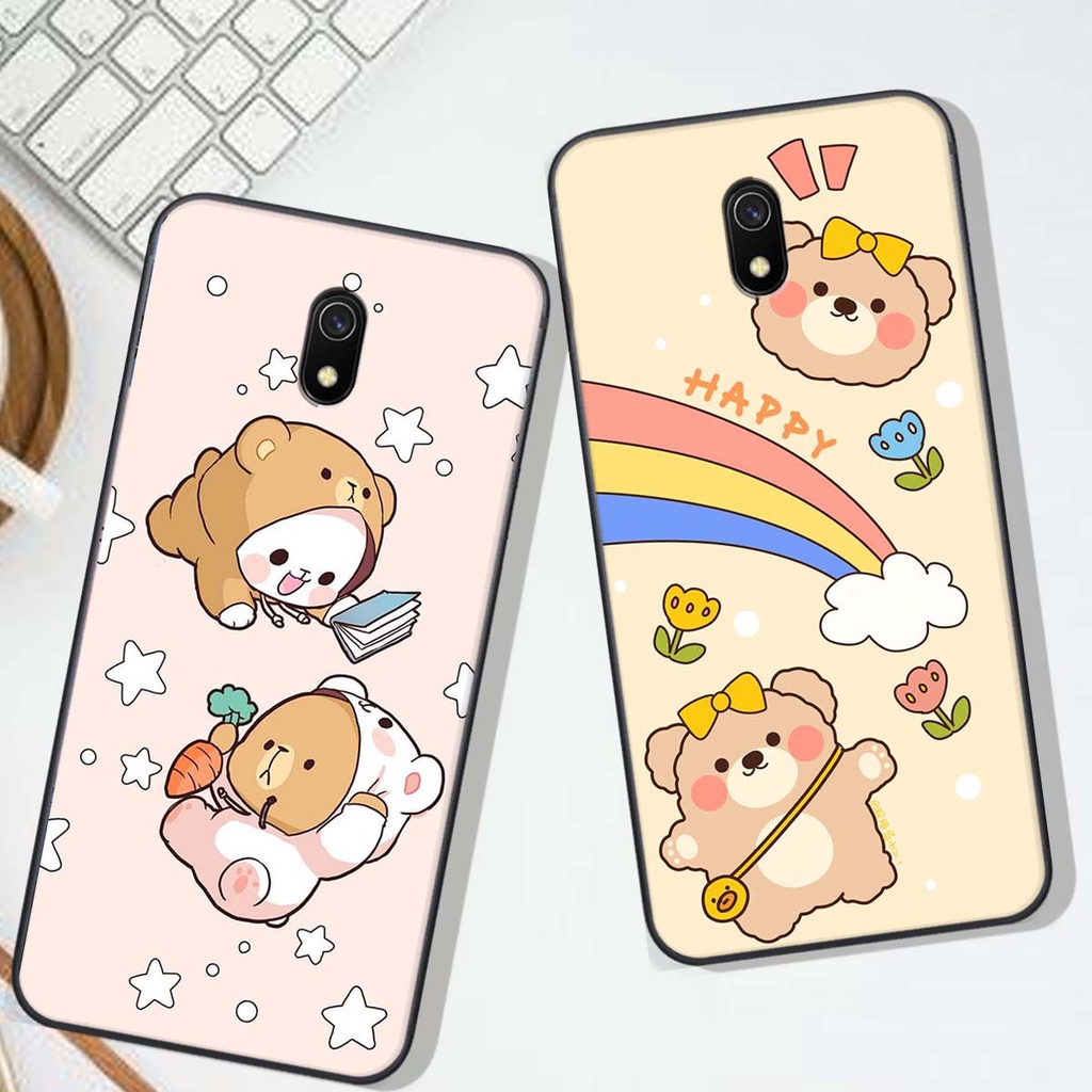 Ốp lưng Xiaomi REDMI 8A in hình Gấu xinh xắn, Bò sữa đáng yêu,  ĐẸP -  RẺ - XINH - ĐỘC ĐÁO