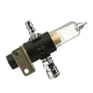 Air Compressor Filter Moisture Water Oil Separator Trap Tools Regulator Gauge