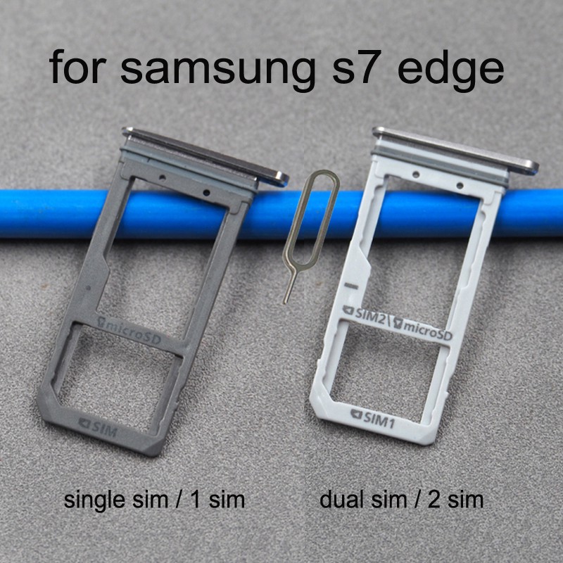 Khay Đựng Thẻ Sim Điện Thoại Samsung Galaxy S7 Edge G935 G935F G935Fd G935A Giá Đỡ