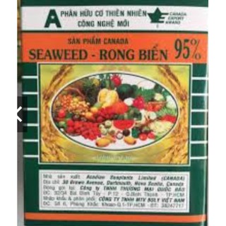 Phân bón lá hữu cơ khoáng Seaweed 95% Rong biển