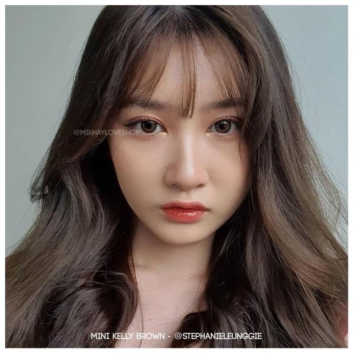 Kính Áp Tròng Mini Kelly Brown | Kitty Kawaii (Mikhayloveshop) | BigBuy360 - bigbuy360.vn