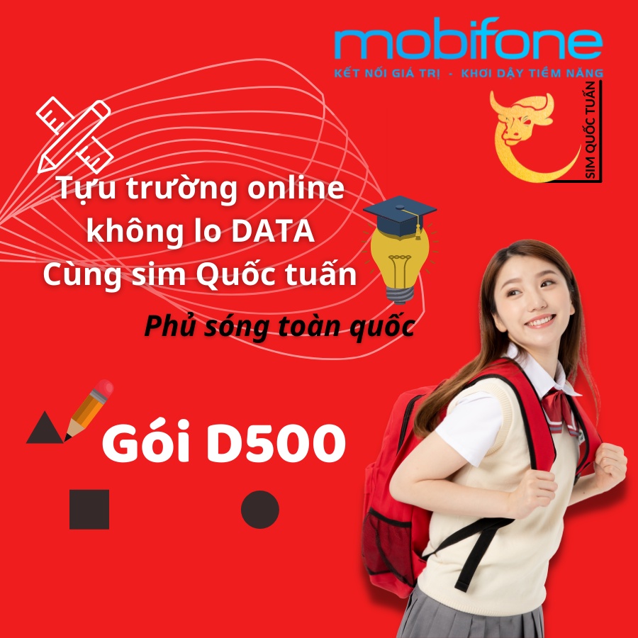 Sim 4G D500 Vinaphone / Viettel 1 năm Trọn Gói Không Nạp Tiền có thể nghe gọi