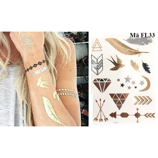 Xăm ánh kim - Flash Tattoo FL33