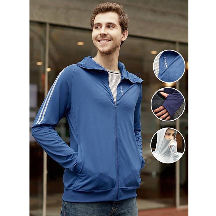 [HOÀN XU 50K] Áo Chống Nắng Nam Vải Cool-air Thoáng Mát | BigBuy360 - bigbuy360.vn