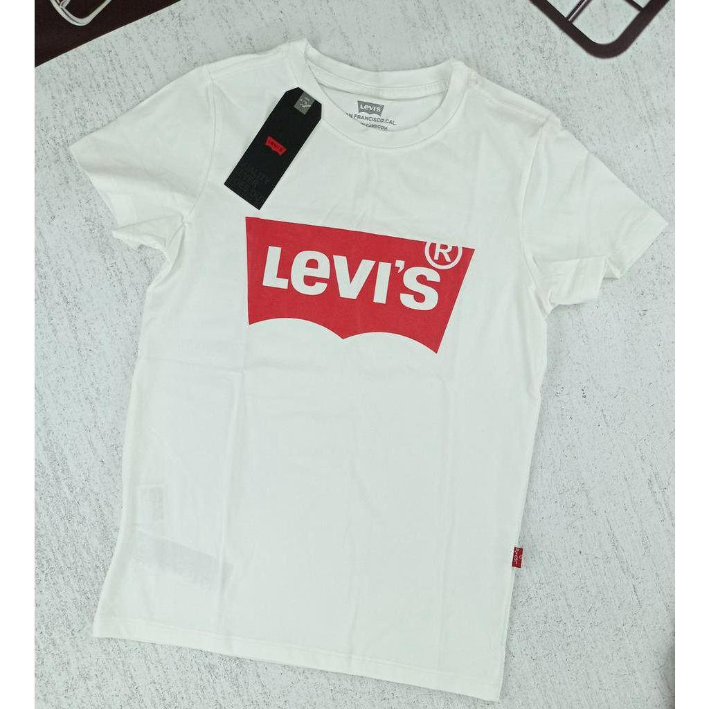 Áo thun VNXK Levis ® Basic 100% Cotton in Logo dành cho nữ TPT Shop 2021LV01