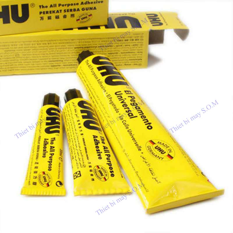 Keo dán vải > Keo dán đa năng UHU 35ml - GUHU trong suốt, nhanh khô, mềm dẻo