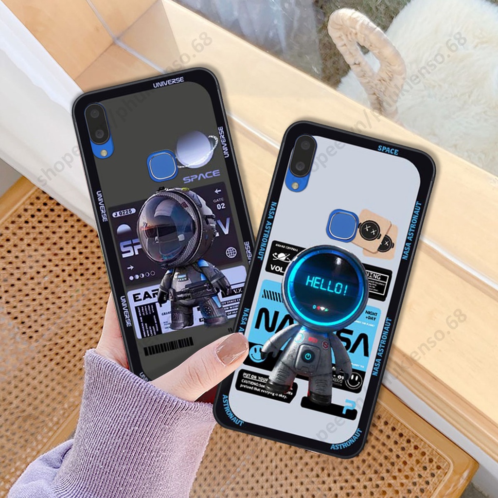 Ốp lưng Vivo V11 / V11i hình người máy, robot nasa đáng yêu dễ thương