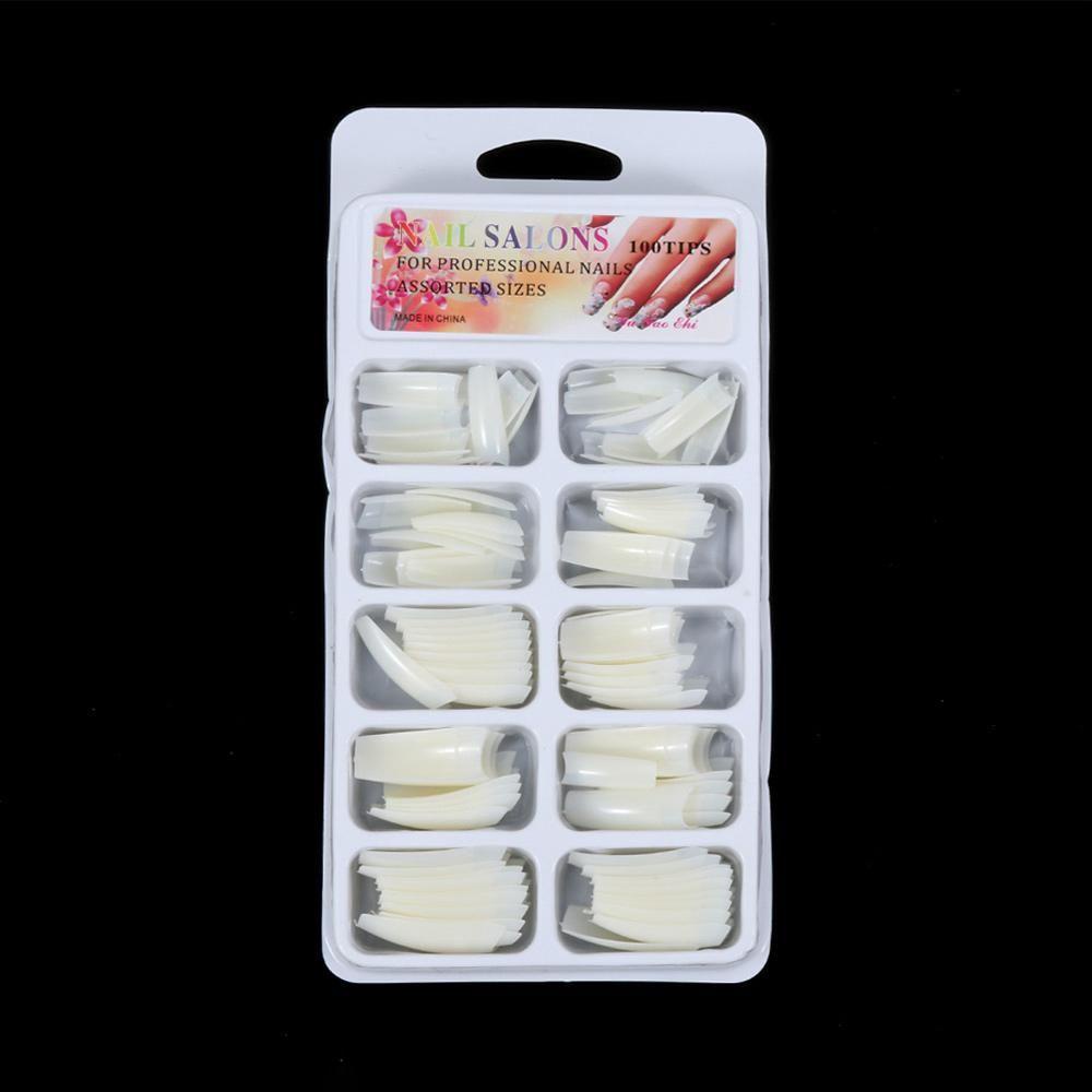 Bộ Móng Tay Giả Kiểu Pháp Trang Trí Nghệ Thuật