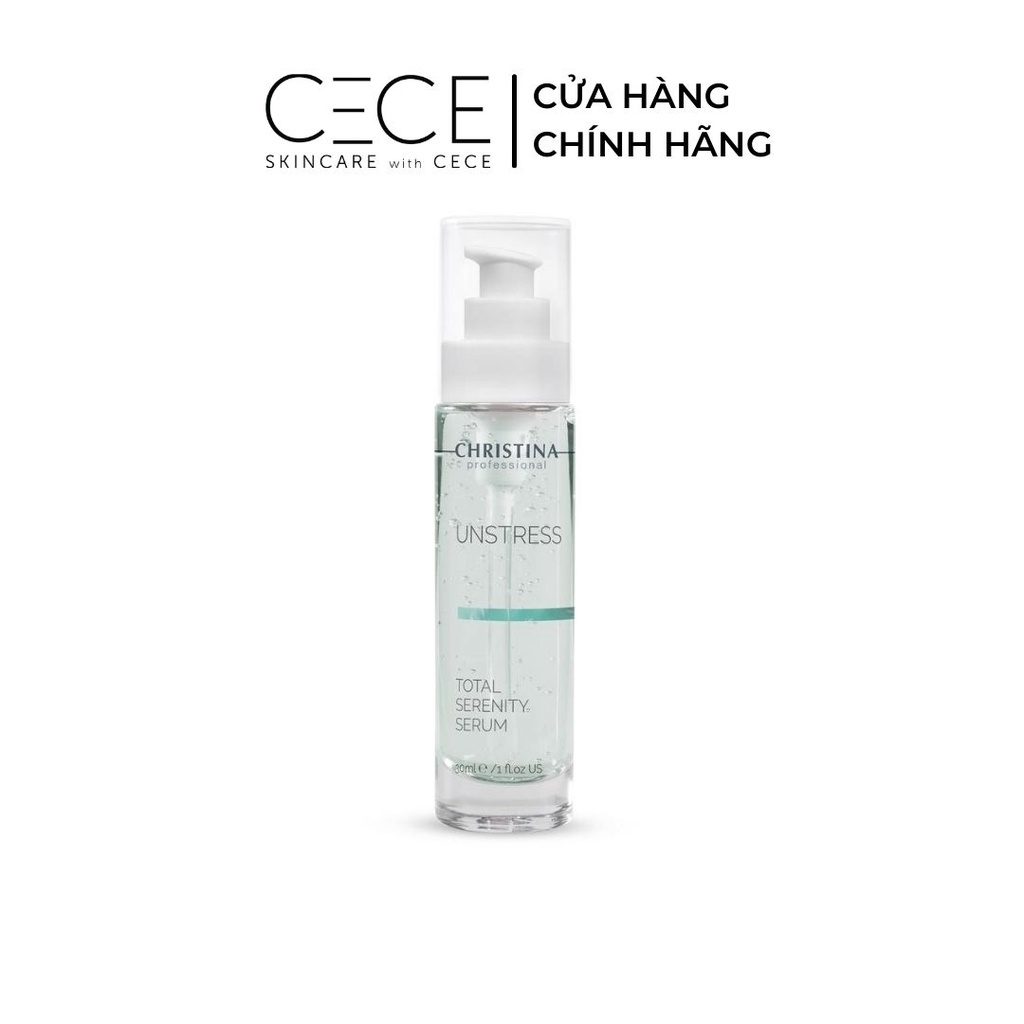Tinh chất phục hồi da nhạy cảm Christina Unstress Total Serenity serum 50ml