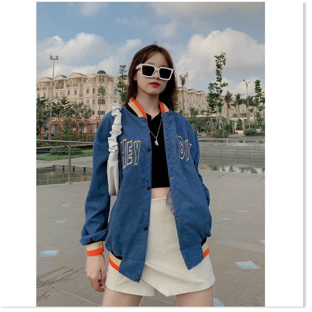 ÁO KHOÁC NỮ BOMBER UNISEX NHIỀU MÀU SẮC XINH XẮN THỜI TRANG KOKO MI