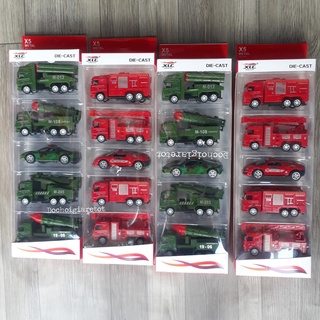 Bộ 5 Xe Sắt Die Cast Mini Đua Đồ Chơi Cho Bé (Ảnh thật)