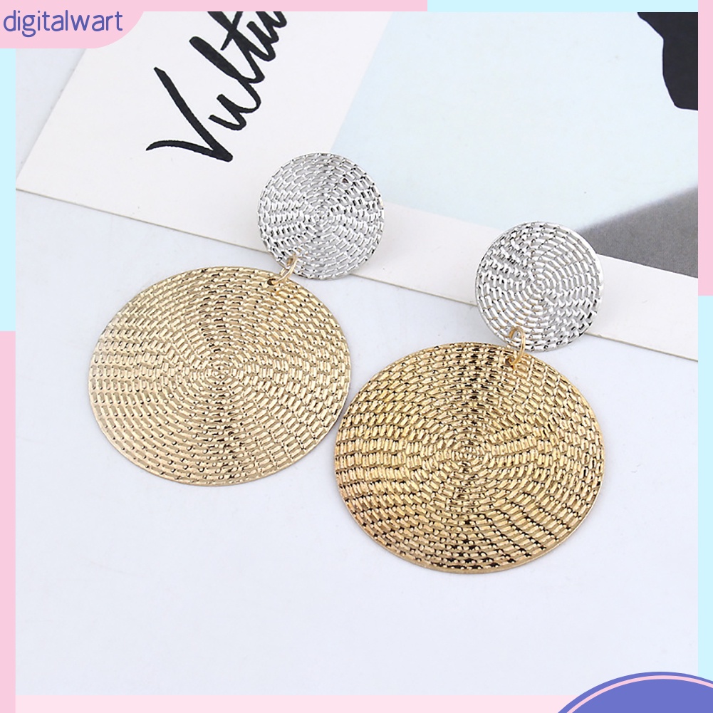 Hoa Tai Dáng Tròn Thời Trang Phong Cách Cho Nữ