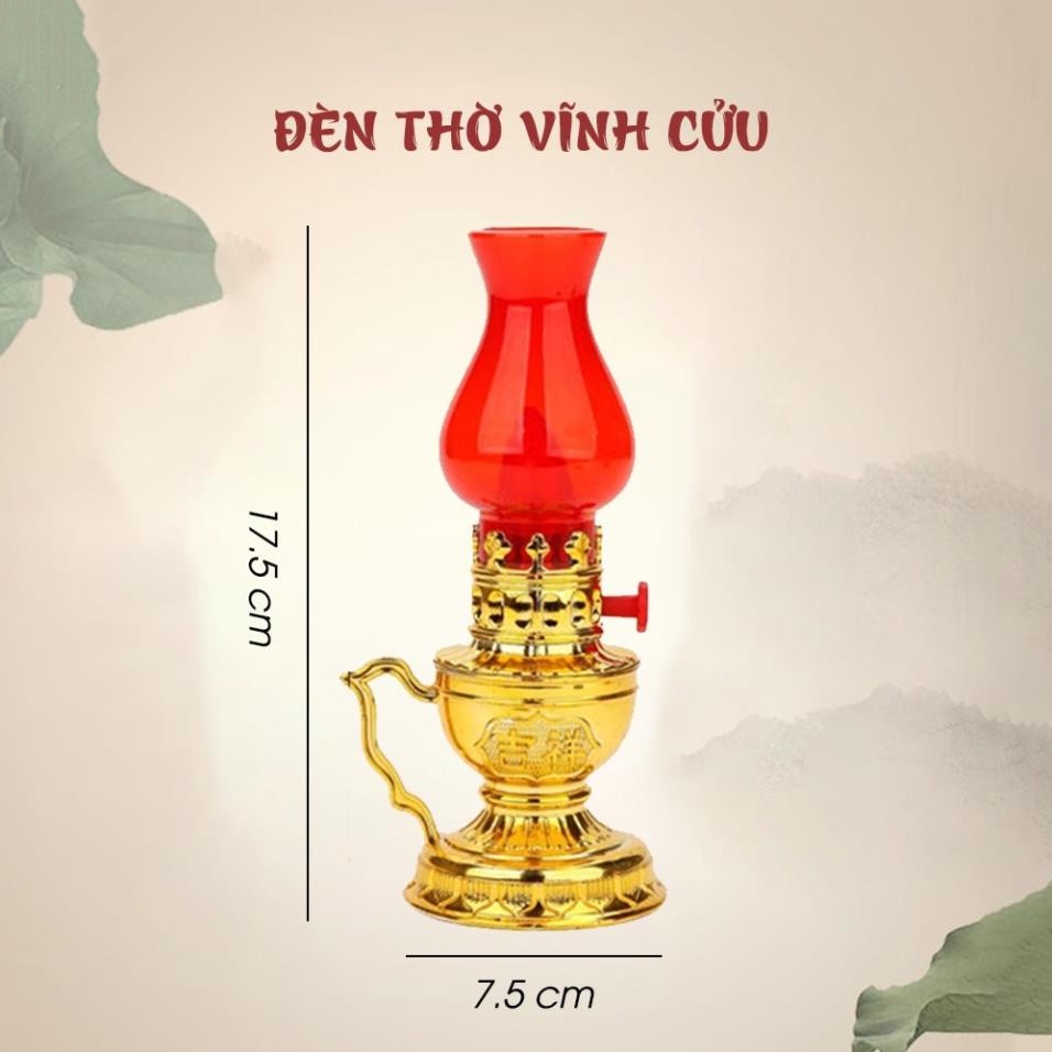 Đèn Thờ Vĩnh Cửu Sử Dụng Dây Cắm Điện, Thiết Kế Cổ Kính,Trang Nghiêm