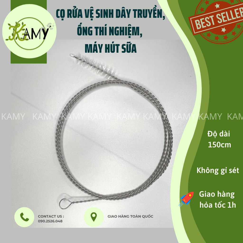 Cọ rửa vệ sinh dây truyền, đầu truyền, dụng cụ thụt tháo đại tràng thải độc cà phê coffee enema, vệ sinh bình sữa