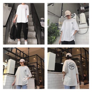 Áo thun UNISEX Xẻ Tà Form Rộng FreeSize <65kg <1m65