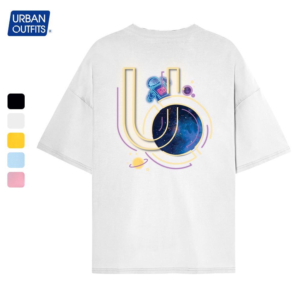 Áo Thun Tay Lỡ Nữ Nam Form Rộng URBAN OUTFITS In Móc UO  ATO12 Cotton 4 Chiều Local Brand