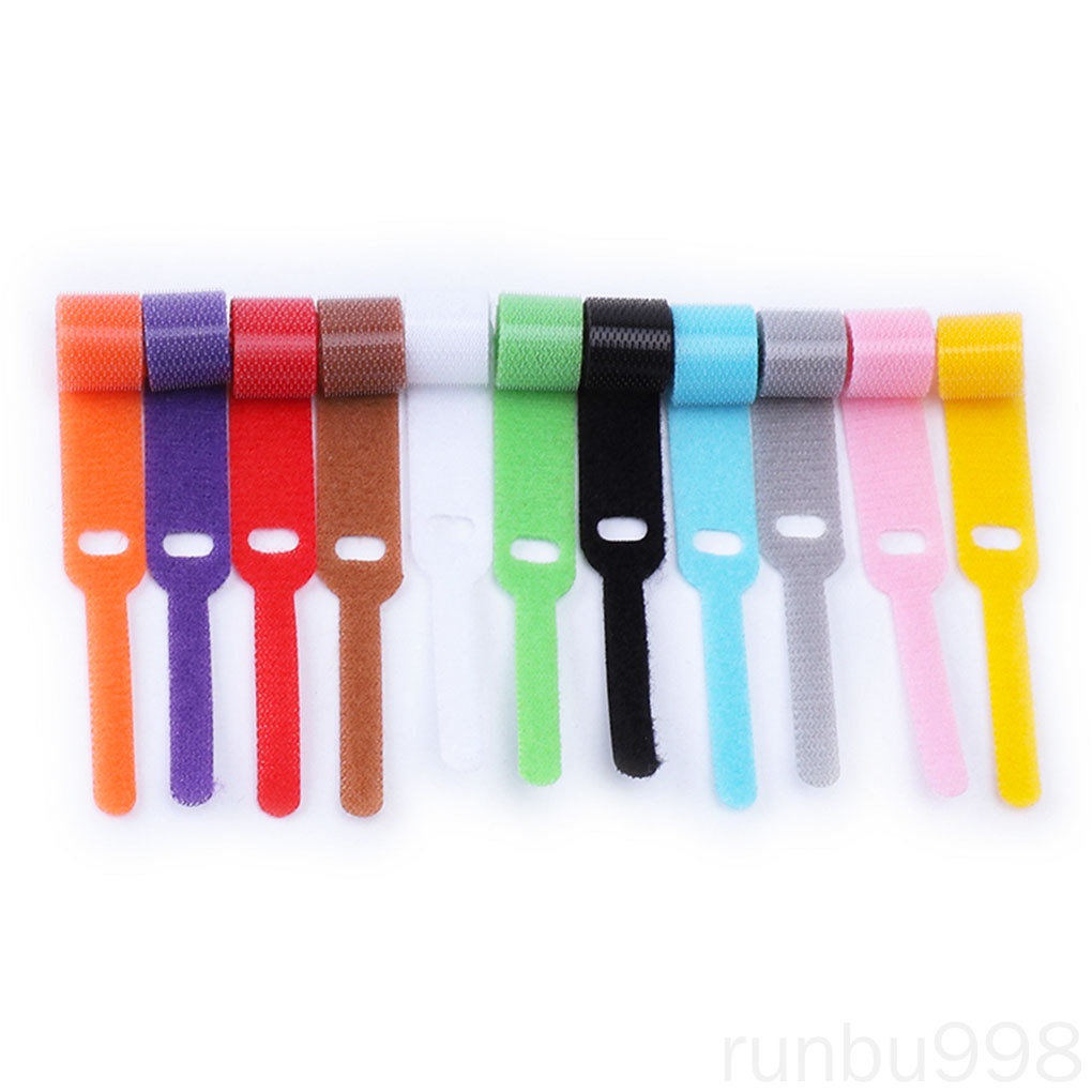 Bộ 20 dây khóa kéo quấn dây cáp gọn gàng tiện dụng