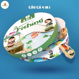 ĐỒ CHƠI BOARD GAME CÂU CÁ 4 IN 1