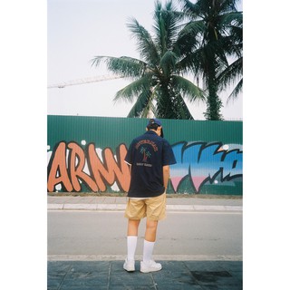 Tất cao cổ nam trơn Men Basic Crew