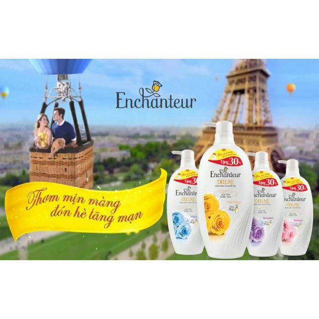 SỮA TẮM NƯỚC HOA ENCHERTER CHAI 650ML