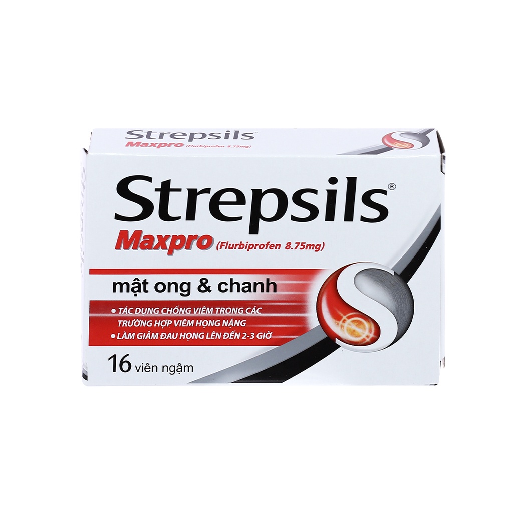 Kẹo ngậm Strepsils đủ màu