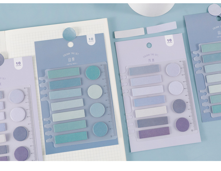 Giấy Ghi Chú Nhiều Kích Cỡ Màu Sắc Tiện Lợi Xinh Xắn