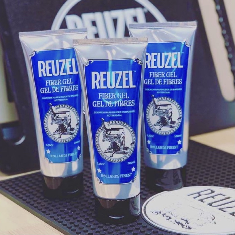 GEL TẠO KIỂU TÓC ĐỘ BÓNG MỜ REUZEL FIBER 200ml