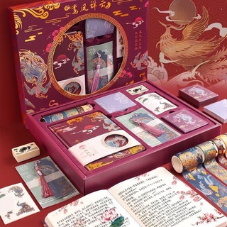 SET BULLET JOURNAL CỔ TRANG CỔ ĐIỂN SANG TRỌNG ĐỘC ĐÁO (kèm ảnh thật)