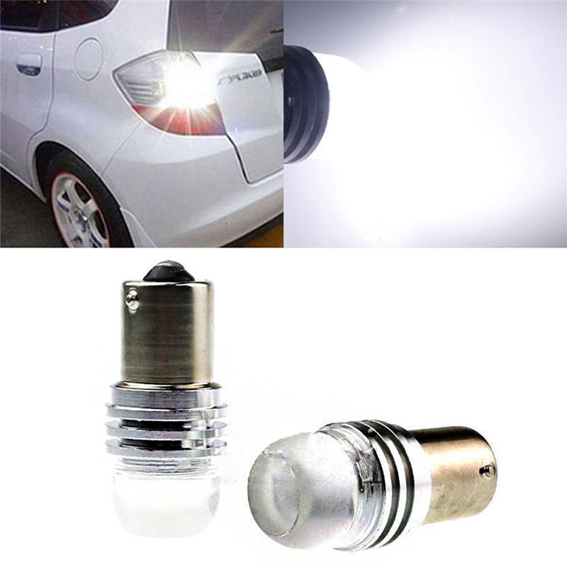 Bóng đèn lùi xe màu trắng BA15S P21W DC 12V