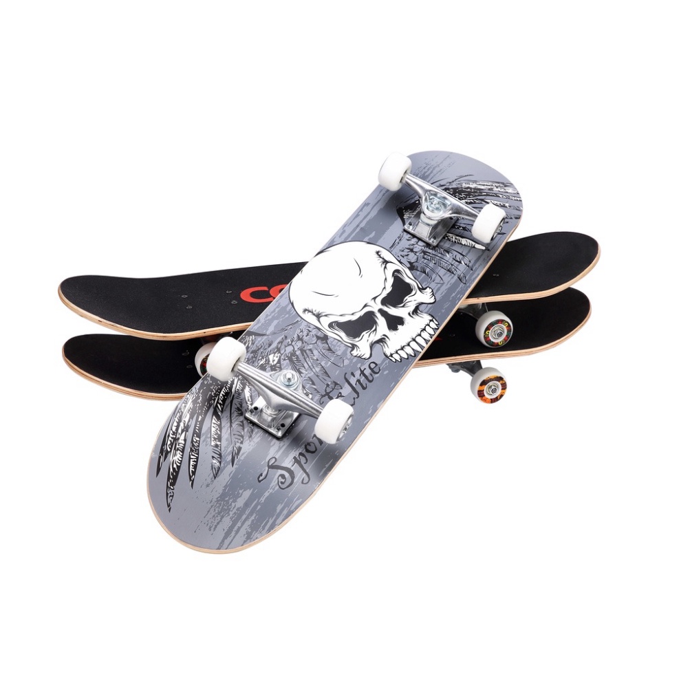 Ván Trượt Skateboard Cougar MHBC3108 GREY 3792 Cao Cấp, Ván Trượt Thể Thao Đường Phố