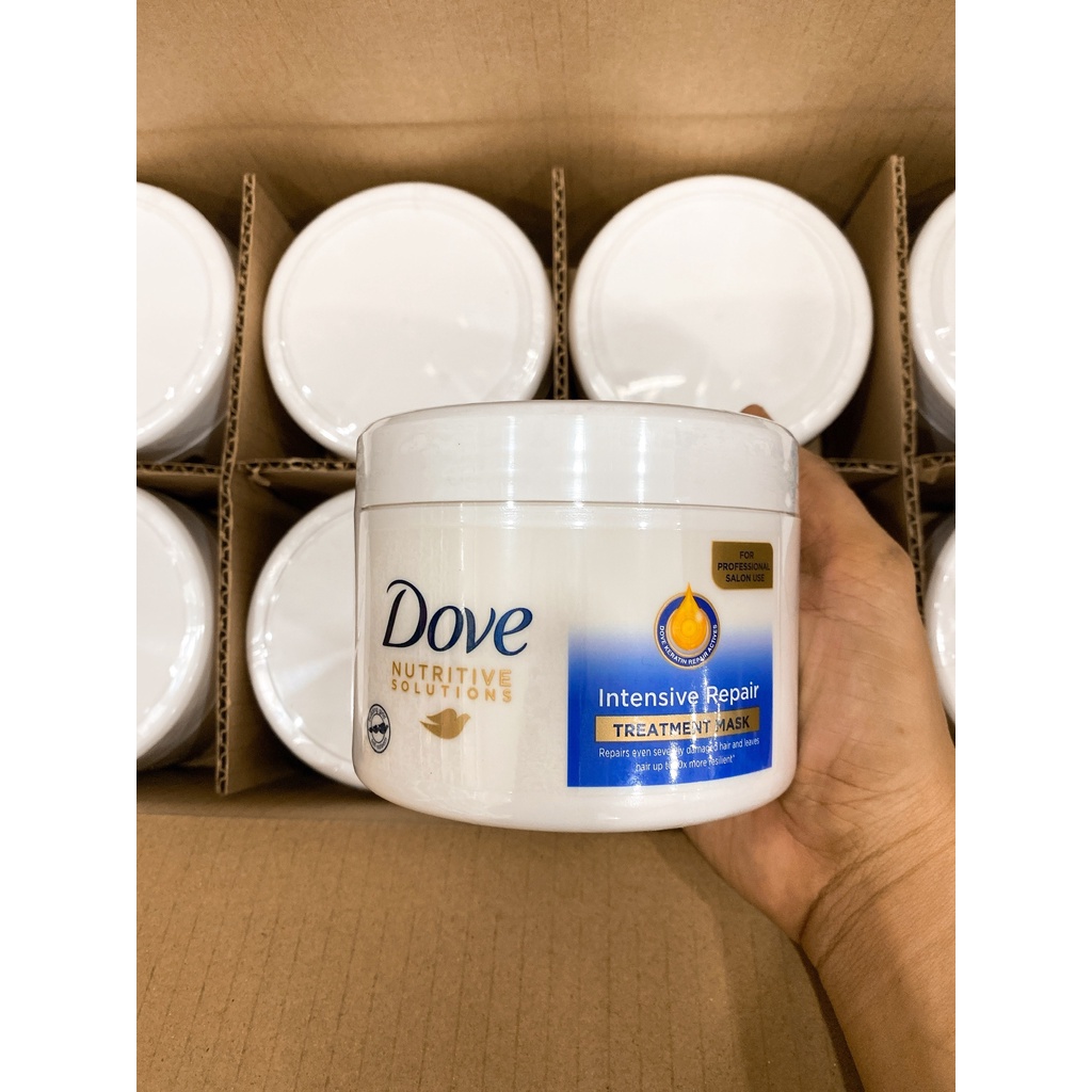 Kem Ủ Dove Dưỡng Tóc Phục Hồi Hư Tổn Chính Hãng Công Ty 500g